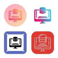 Data Storage Vector Icon