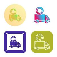 Delivery Truck Vector Icon