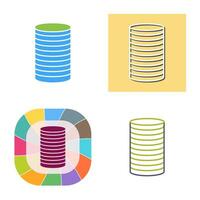 Stack of Coins Vector Icon