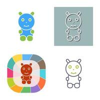 Unique Toys Vector Icon