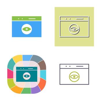 Unique Link Optimization Vector Icon