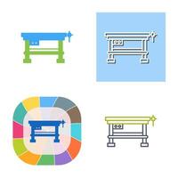 Work Bench Vector Icon