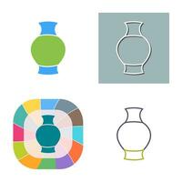 Antique Jar Vector Icon