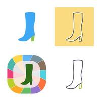 Long Boots Vector Icon