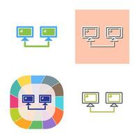 Connected Systems Vector Icon