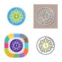 Time Management Vector Icon