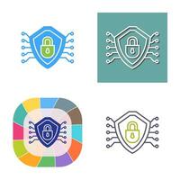 Cyber Security Vector Icon