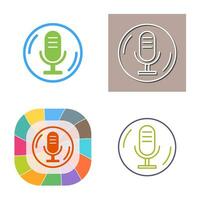 Microphone Vector Icon