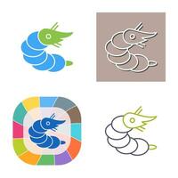 Shrimp Vector Icon