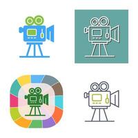 Movie camera Vector Icon