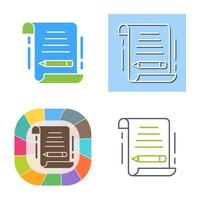 Write Vector Icon