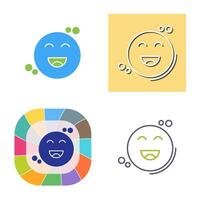 Happiness Vector Icon