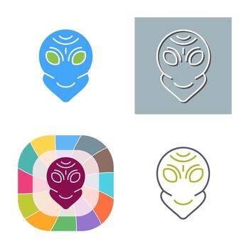 Alien Vector Icon