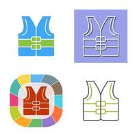 Life jacket Vector Icon