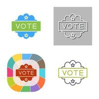 Vote Vector Icon