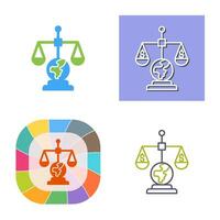 International Law Vector Icon