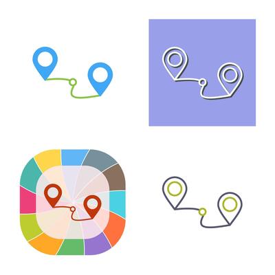 Route Vector Icon