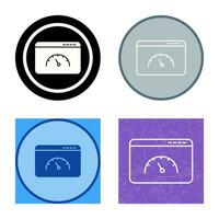 Page Speed Vector Icon
