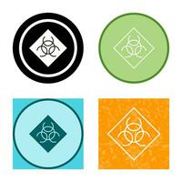 Biological Hazard Vector Icon