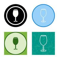 Wine Glass Vector Icon