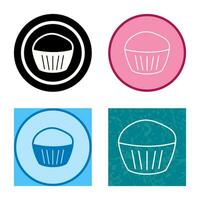 Chocolate Muffin Vector Icon