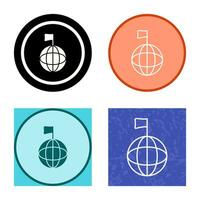 Unique Global Signals Vector Icon