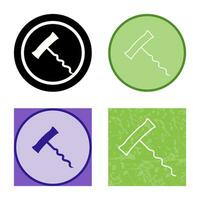 Unique Corkscrew Vector Icon