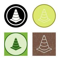 Unique Cone Vector Icon