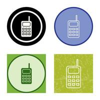 Unique Walkie Talkie Vector Icon