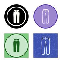 Trousers Vector Icon