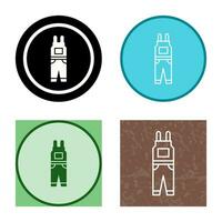 Jumpsuit Vector Icon