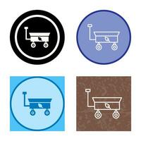 Garden Cart Vector Icon