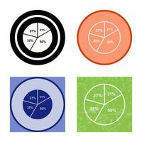 Pie Chart Vector Icon