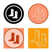 Gardening Boots Vector Icon