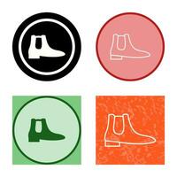 Men's Boots Vector Icon