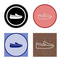 Men's Loafers Vector Icon