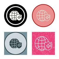 Global Protection Vector Icon