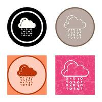 Cloud Coding Vector Icon