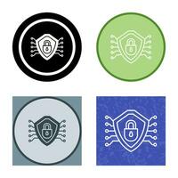 Cyber Security Vector Icon