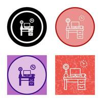 Work Table Vector Icon