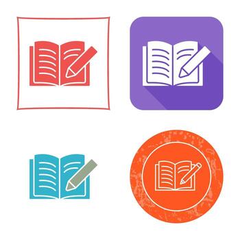 escribir icono vectorial vector