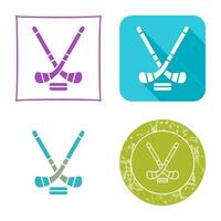 Ice Hockey Vector Icon