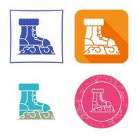 Snow Boots Vector Icon