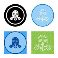 Gas Mask Vector Icon