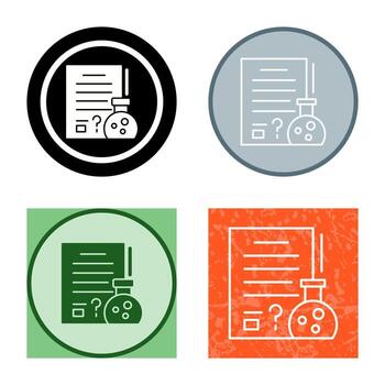Hypothsis Vector Icon