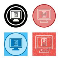 Online appointment Vector Icon