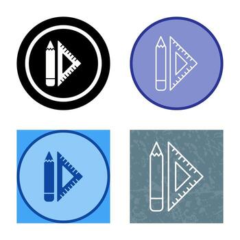 Set Square Vector Icon