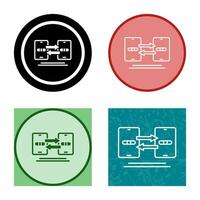 Data Synchronization Vector Icon