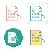 Unique Case Study Vector Icon