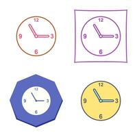 icono de vector de tiempo